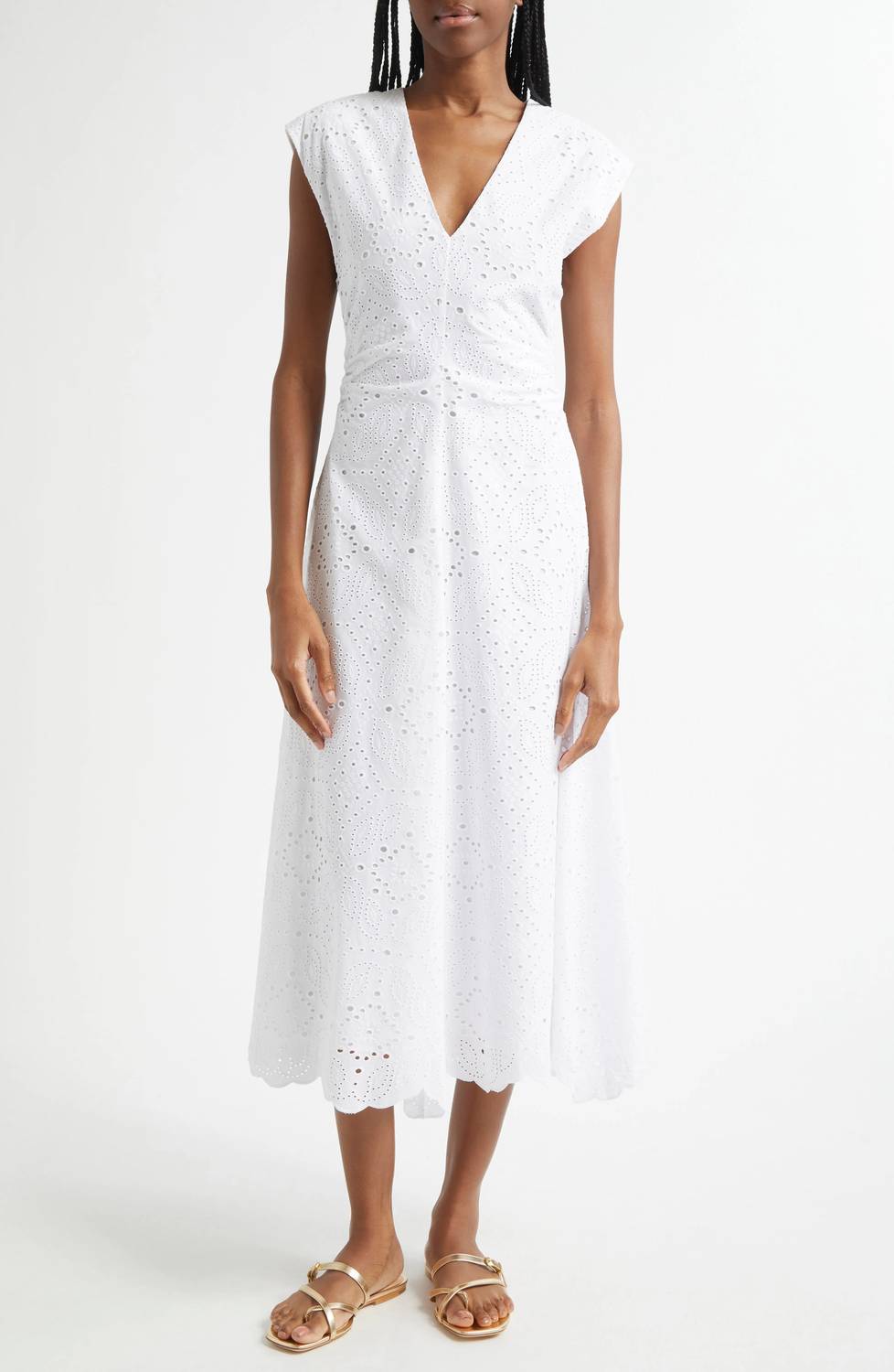 Veronica Beard Aven Dress in white 1 - women's dress