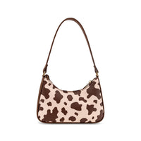 Like Dreams - Sutton Cow Print Shoulder Bag