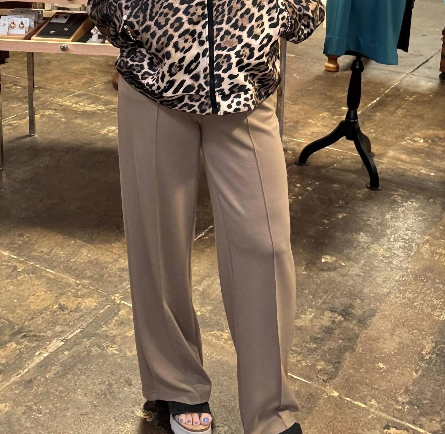 Picadilly - Wide-leg Center Seamed Pants