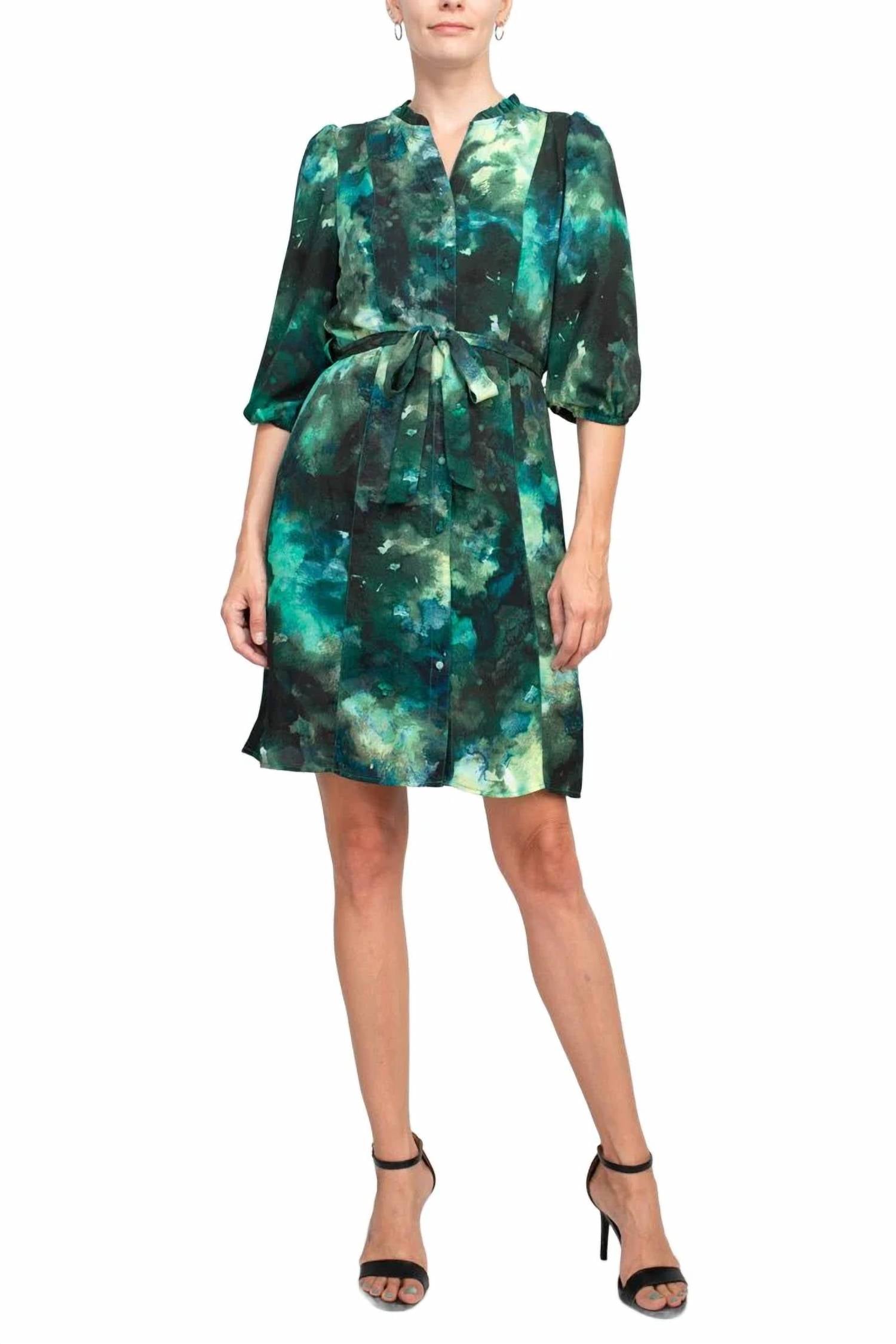 Nanette Lepore - Print Chiffon Dress