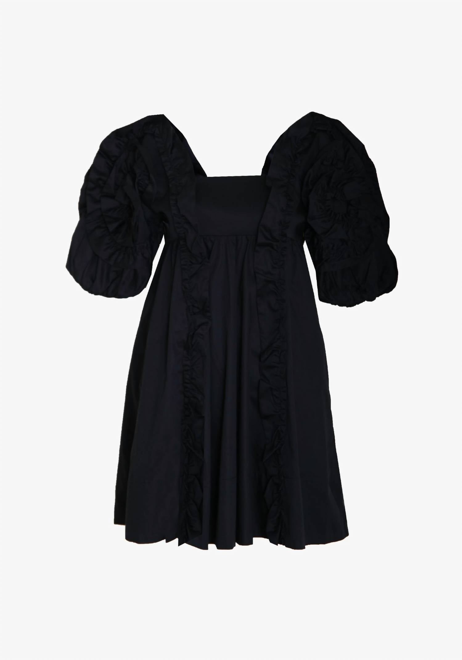 Farm Rio - RUFFLE SHORT SLEEVE MINI DRESS