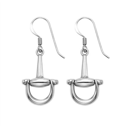 Westrian International - Women's Equestrian D Ring Snaffle Bit Earrings