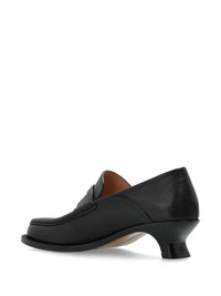 Loewe - Women's Campo Leather Kitten Penny Loafers