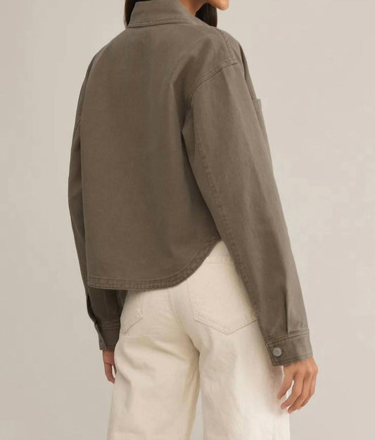 Z Supply - All Day Cropped Denim Jacket