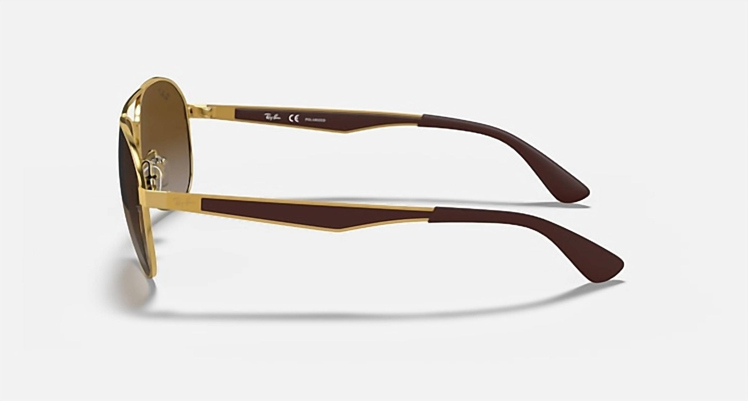 Ray Ban - Pilot Medium Polarized Sunglasses Rb3549 - 001 - T5