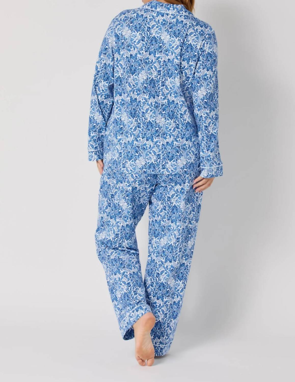 Bedhead Pjs - Long Sleeve Classic Stretch Jersey Pajama Set - Plus