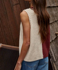By Together - Amara Sleeveless Sweater Vest Top