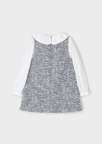 Mayoral - Girl's Combined Pinafore Dress