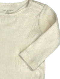 Tane - Baby's Long Sleeve Top With Raw Edge