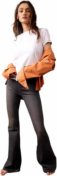 Free People - Flare Penny Pull On Jeans