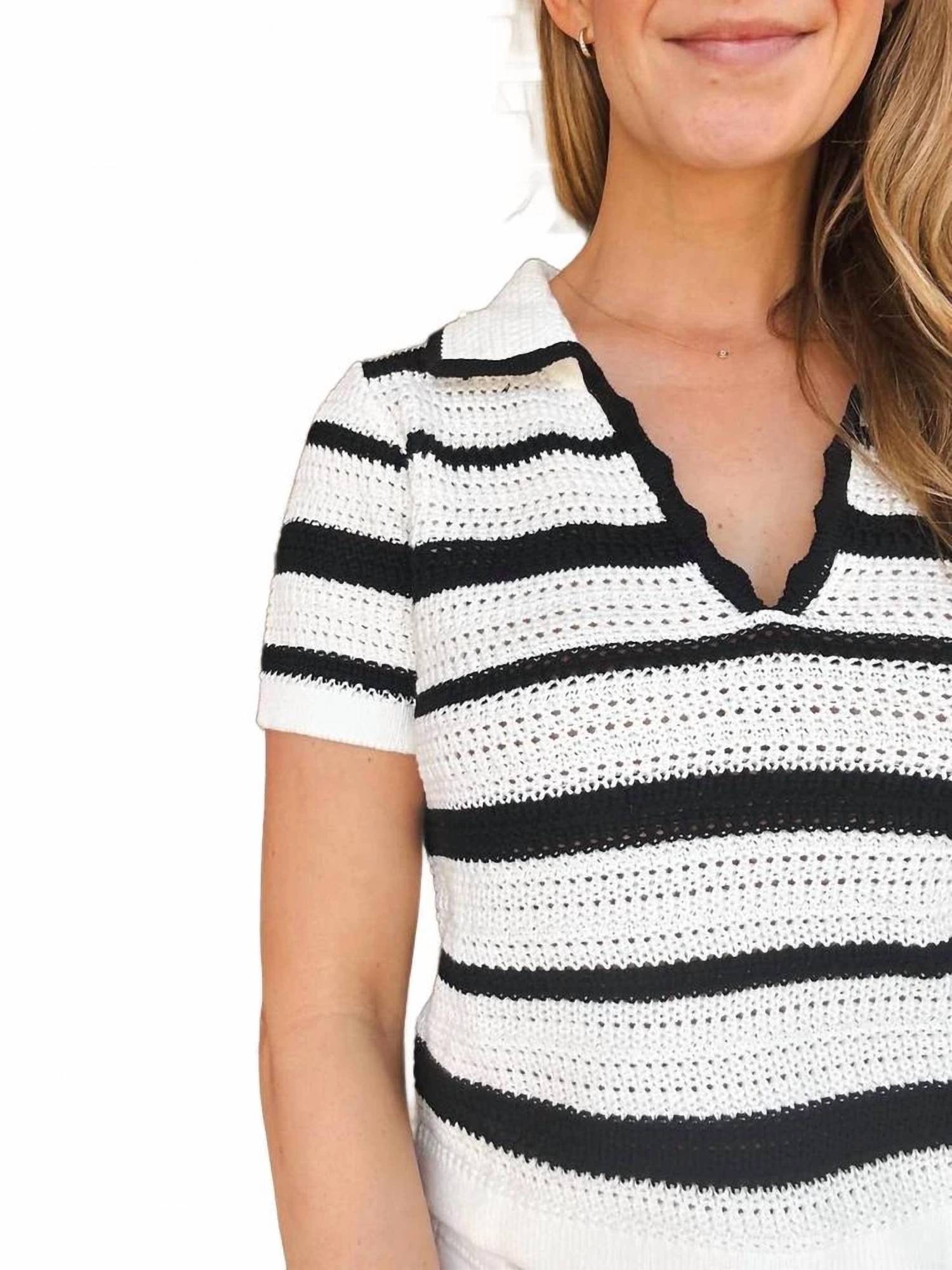 Lucy Paris - Winnie Polo Top