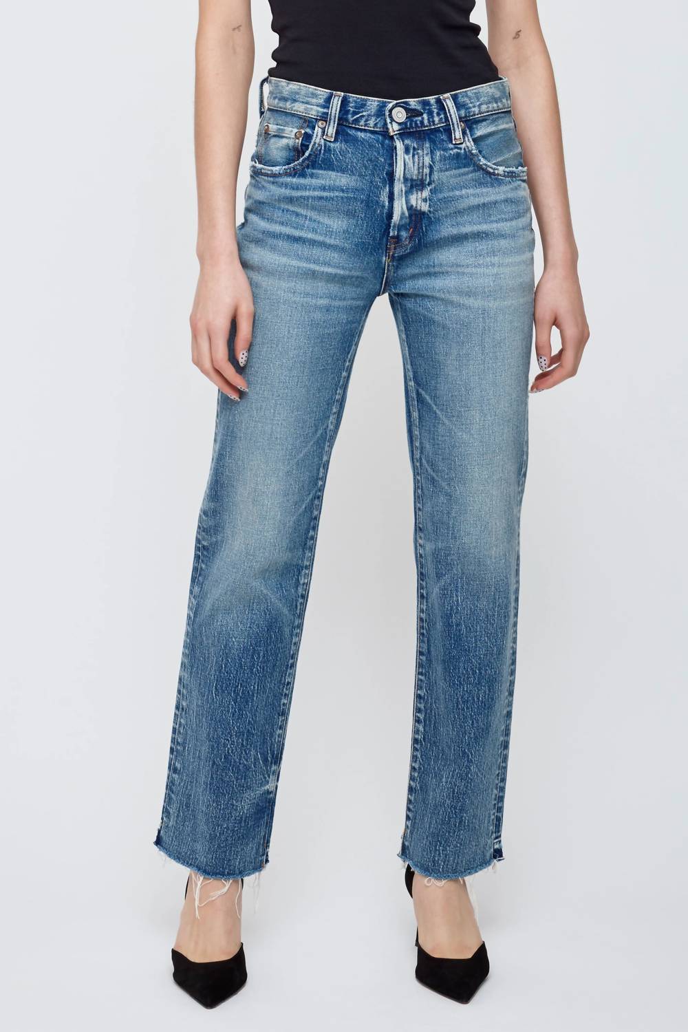Moussy - Vintage Williamsville Straight Leg Denim Jean