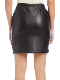 Fifteen Twenty - Faux Leather Mini Skirt