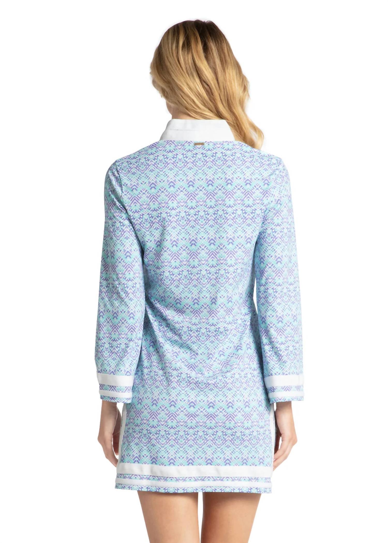 Cabana Life - Naples Long Sleeve Tunic Dress