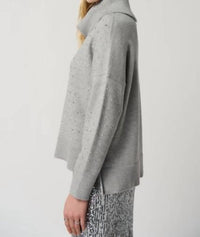 Joseph Ribkoff - Embellished Cowl Neck Sweater