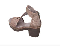 Antelope Women's Lacie Heels in grey - women's sandal - detail view