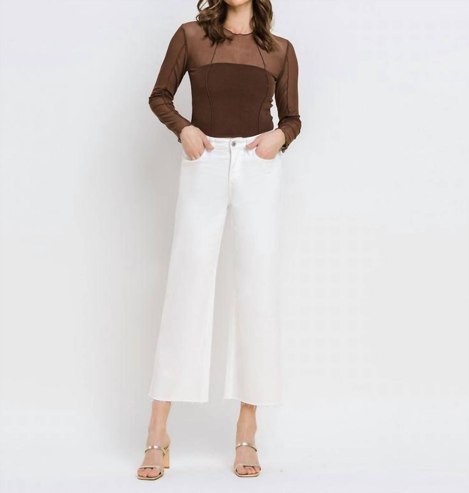 Vervet By Flying Monkey - Olivia Jeans White
