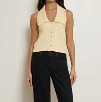 Nation Ltd - Rae Collared Tank Top