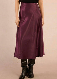 Molly Bracken - Silky Midi Skirt