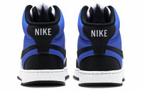 NIKE Men's Court Vision Mid Shoes in game royal white - men's shoe - alternate view