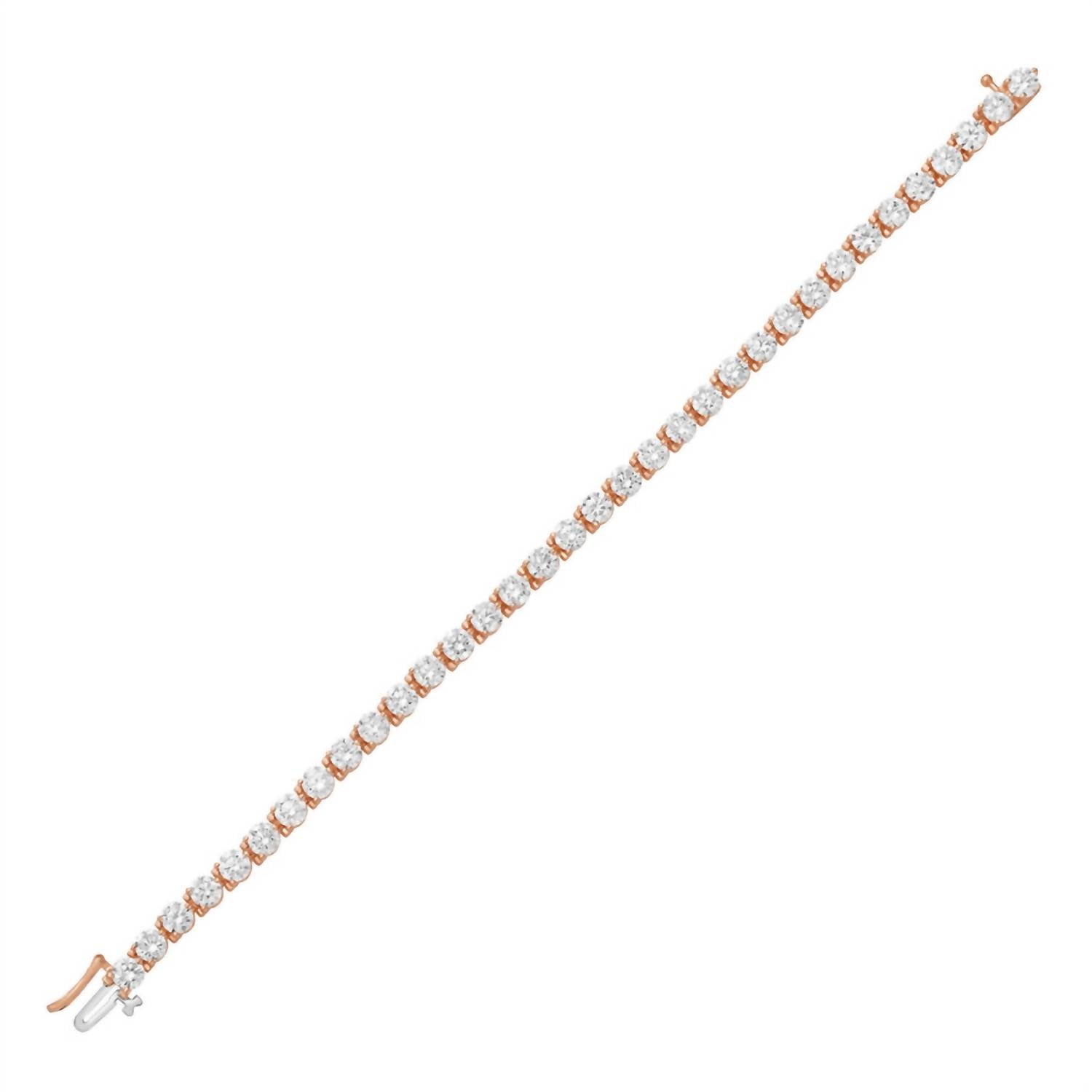 Diana M Jewels - Women's Round Lab-Grown Diamond Jewelry Bracelet (9.00 Ct) - Elegant Plus