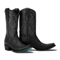 Lane Boots Women's Sandaga Midi Boots in jet black - women's shoe - alternate view