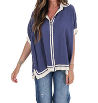 Umgee - Women's Coastal Classic Linen Top