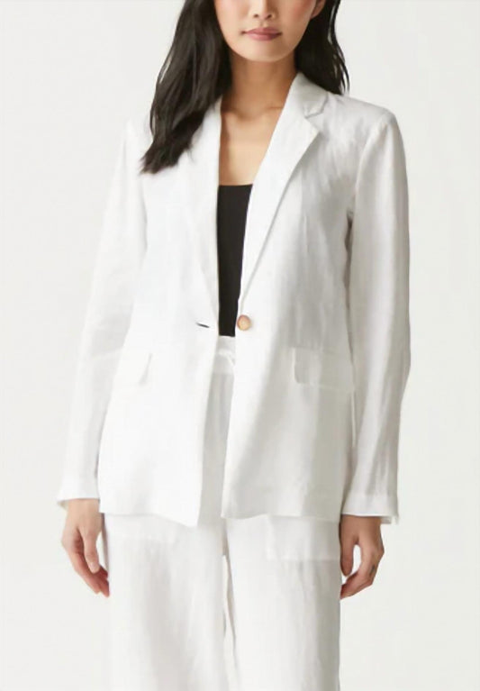 Michael Stars - Lottie Linen Long Fit Blazer