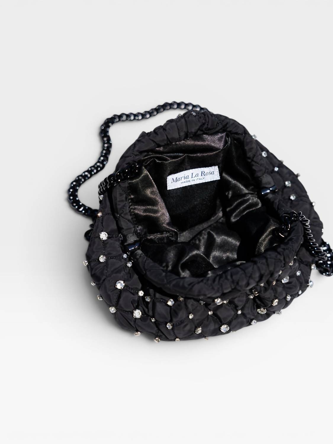 Maria La Rosa - Women's Strass Mini Game Clutch Bag