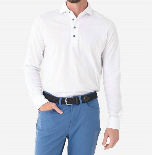 Greyson Clothiers - Omaha Long Sleeve Polo Shirt