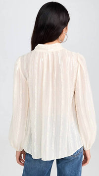 Shoshanna - Rye Long Sleeve Top