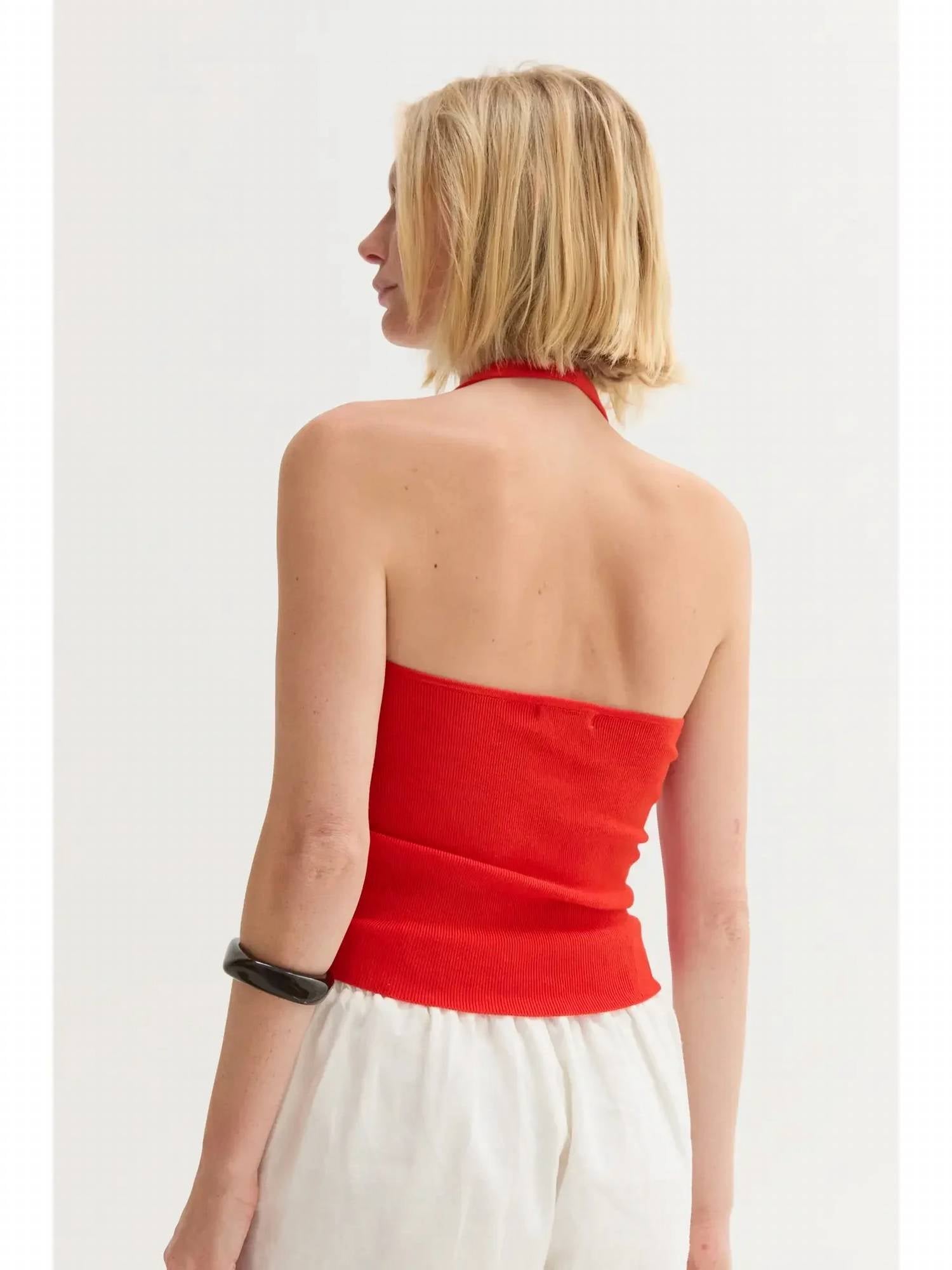 Crescent - Jazzlyn Halter Neck Top