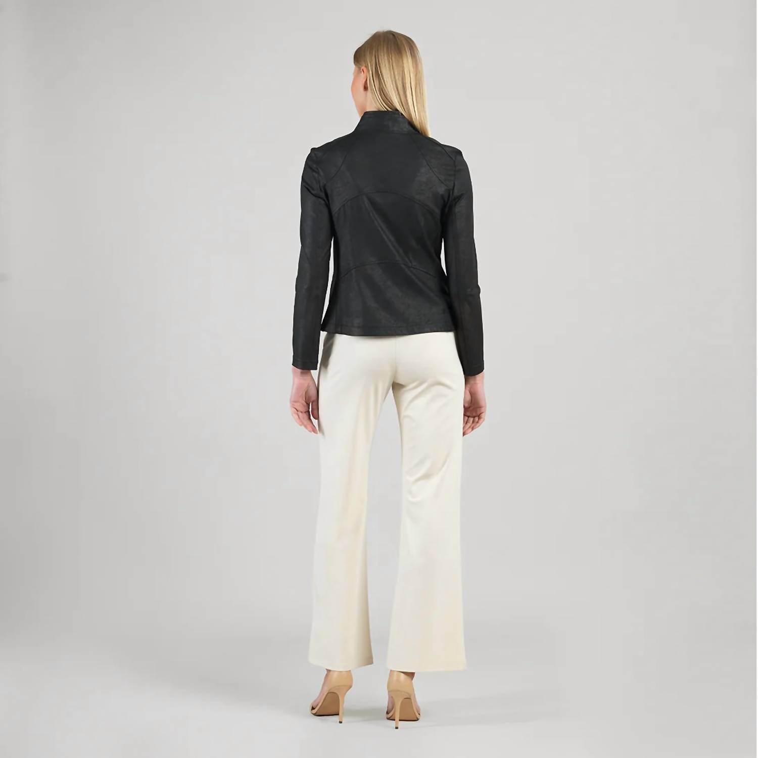 Clara Sun Woo - Liquid Leather Signature Jacket