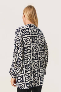 Soaked In Luxury - Zaya V-notch Neck Blouse