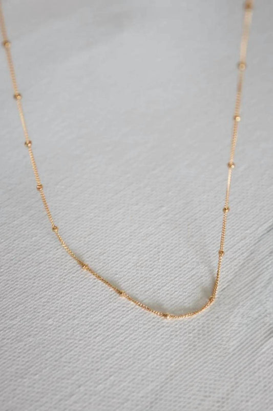 Katie Waltman - Women's Gold Filled Satellite Cable Chain Necklace