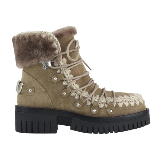 Mou - WOMEN'S ESKIMO COMBAT LACE UP BOOTS