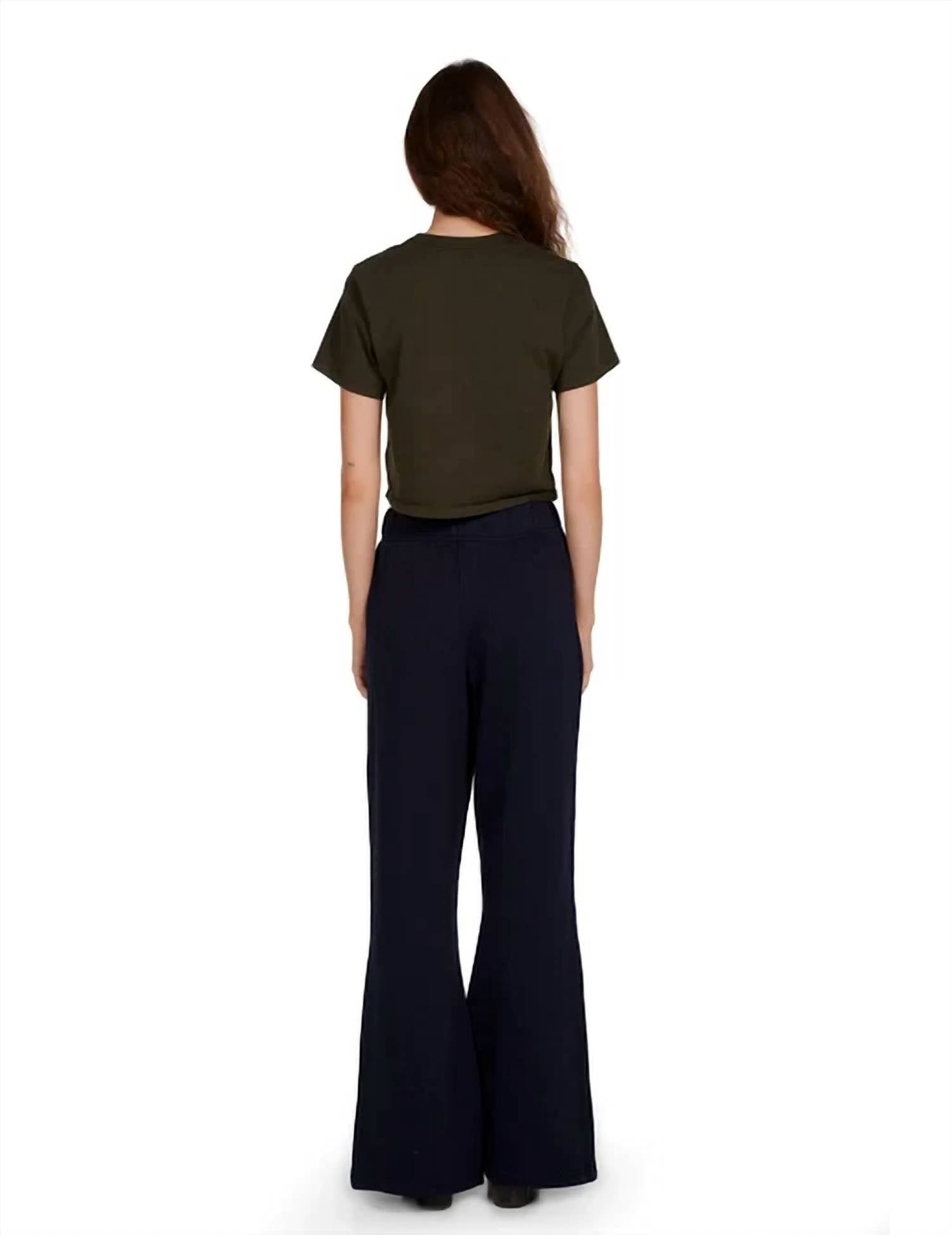 Les Tien - Daria Crop Jersey Tee
