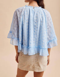 In-Loom - Embroidered Cape Top