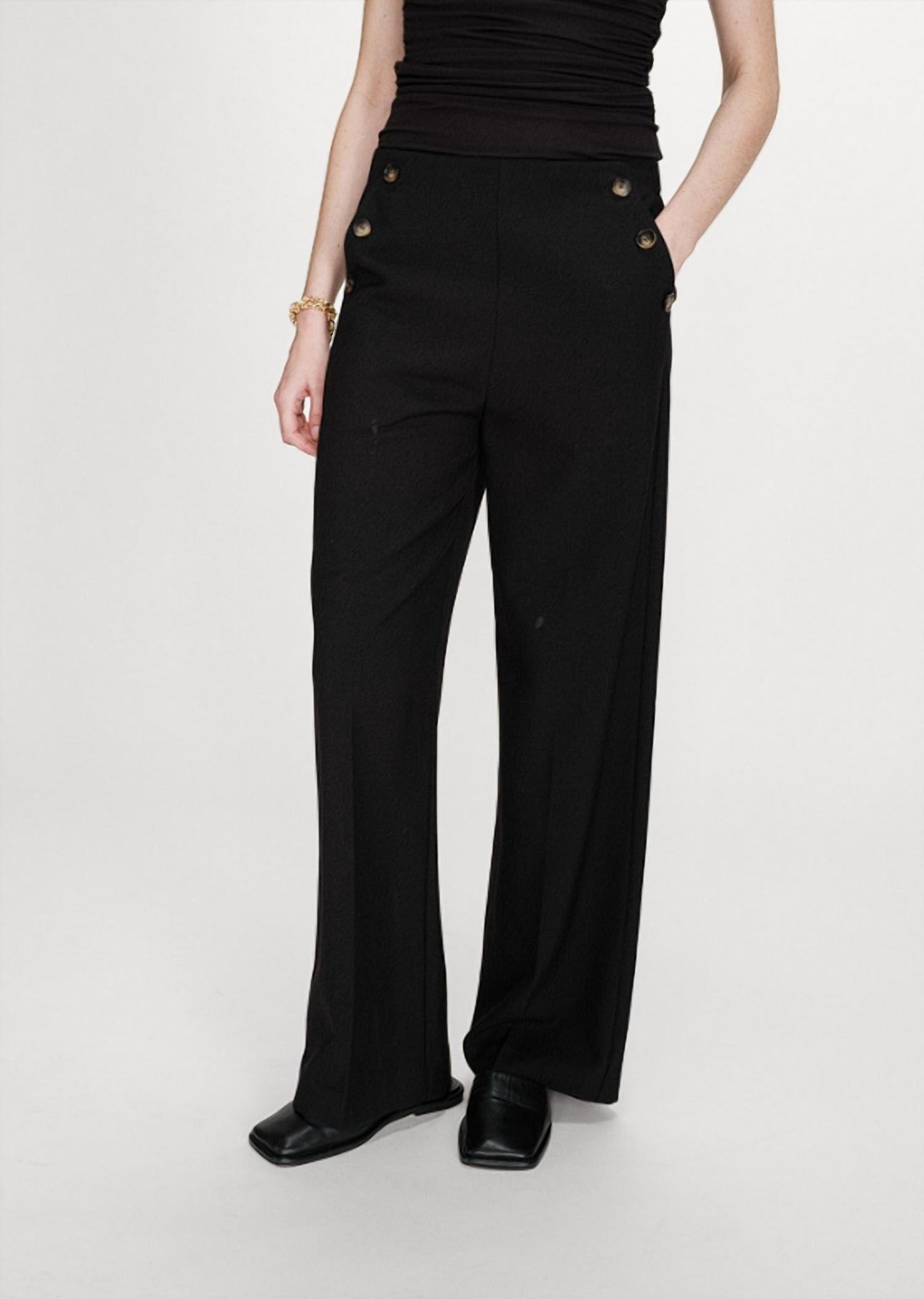 Grace & Mila Valigny Pant in noir - women's pants