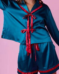 Act Pretty - Satin Pajama Set