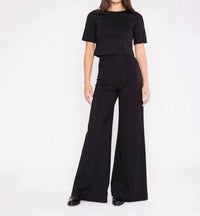 Ripley Rader - Ponte Knit Short Sleeve Top