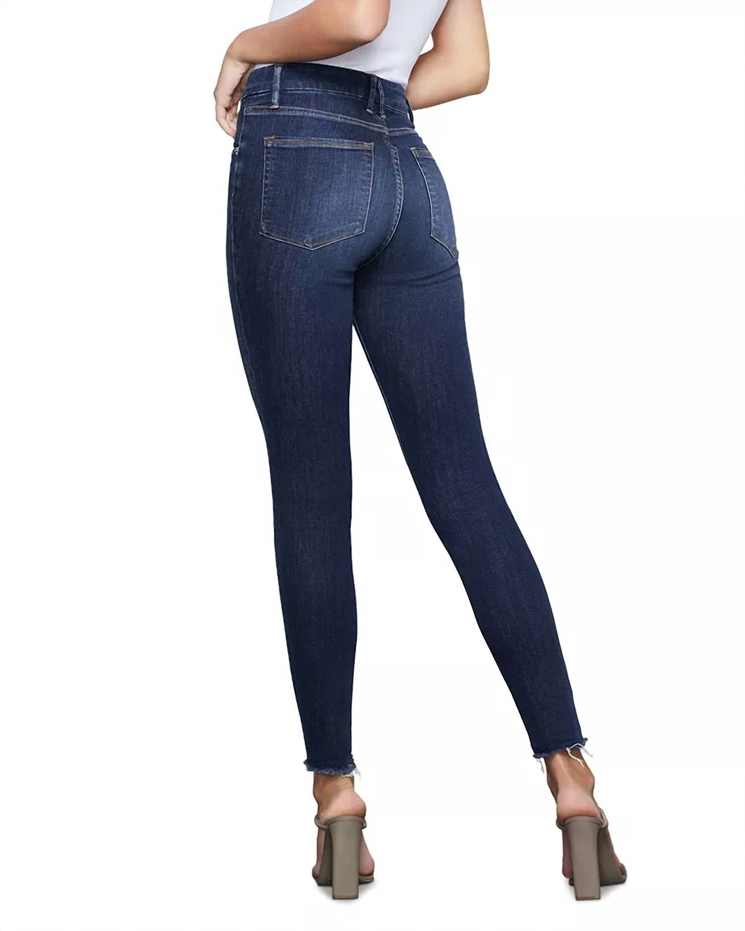 Good American - Women's Legs Raw Edge Jean