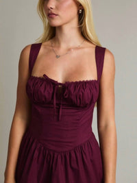 Le Lis - Tate Ruched Corset Mini Dress