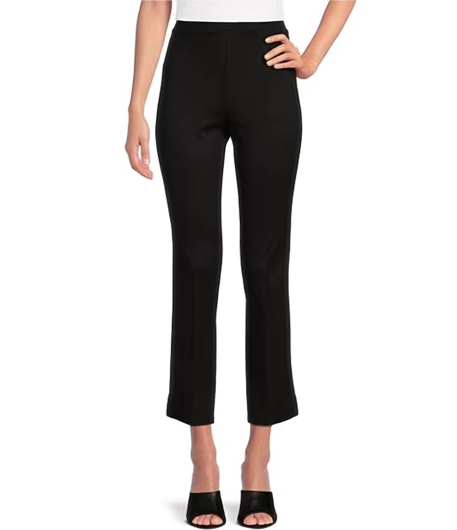 Jude Connally - Lucia Velvet Pull-on Ankle Pants