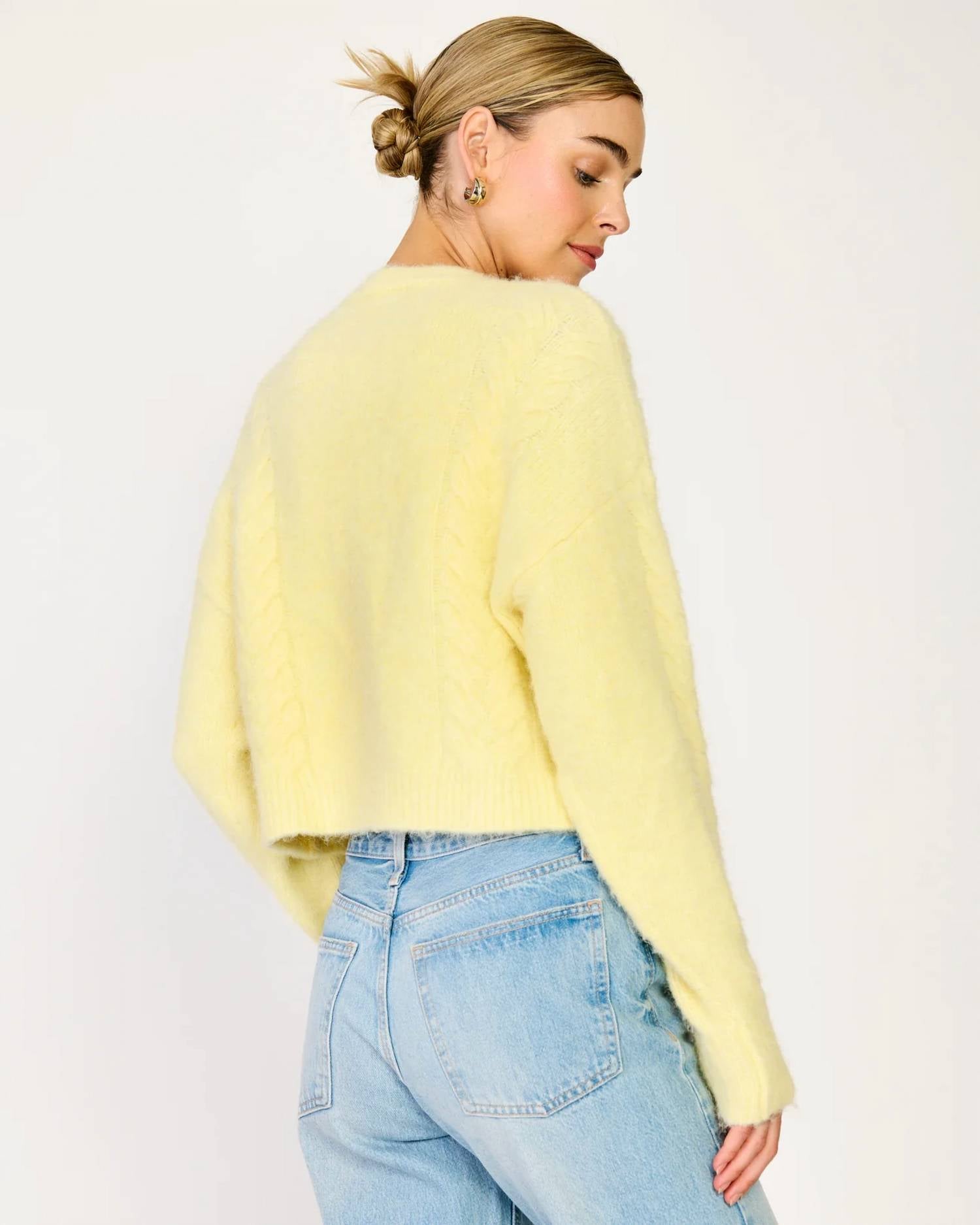 Line And Dot - Cable Knit Cardigan