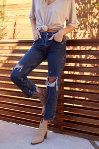 Etica - Rhea Midrise Straight Crop