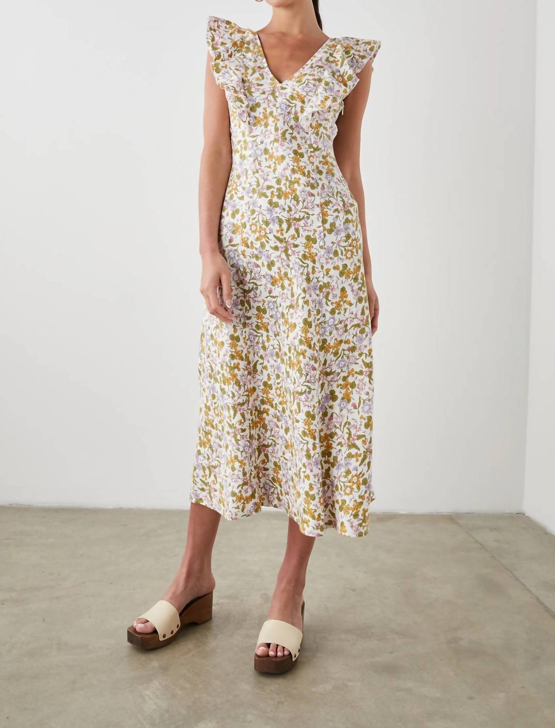 Rails - Constance Linen Midi Dress