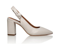 Joan Oloff - Women's Daphne Leather Slingback Pump