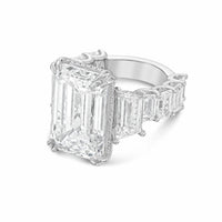 Diana M Jewels - Women's Emerald Lab-Grown Diamond Fashion Ring (8.00 Ct) - Elegant Plus