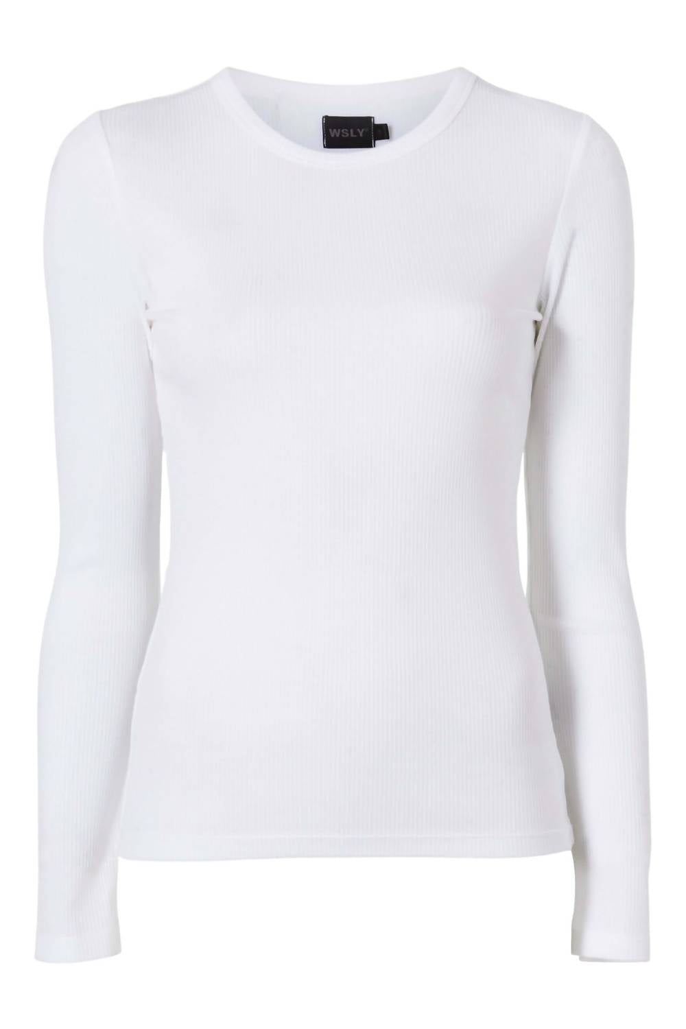 Bandier - Rivington Ribbed Long Sleeve Top